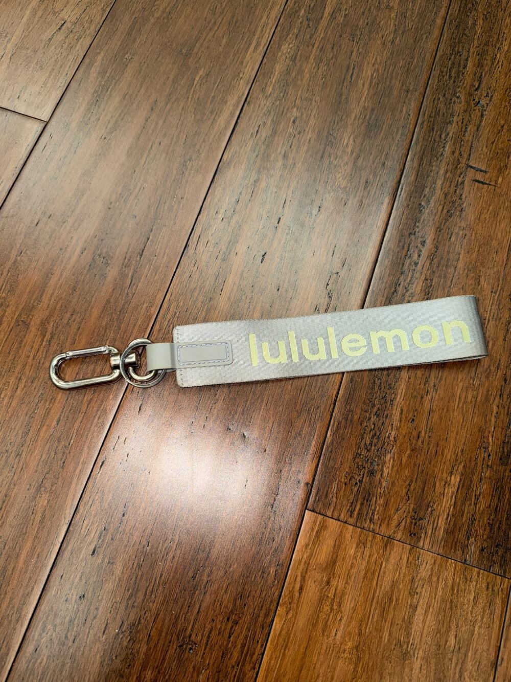 popular Lululemon Never Lost Keychain